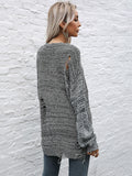 Hollow Pullover Sweater