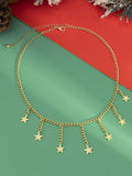 Christmas Style Velvet Star Sweet Necklace