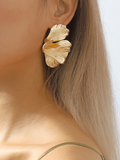 Vintage Ginkgo Leaf Earring