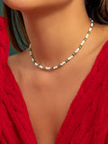 Christmas Style Multi -color Beading Necklace