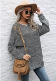 Hollow Pullover Sweater