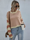 Short Striped Sweater