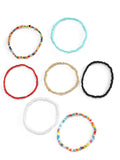 Colorful Bead Bracelet Set