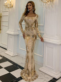 Gold Evening Dresses