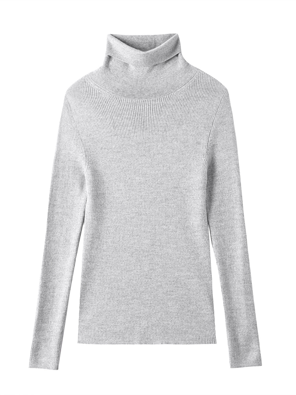 Chic Observations Ribbed Turtleneck Sweater Top