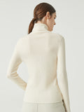 Chic Observations Ribbed Turtleneck Sweater Top