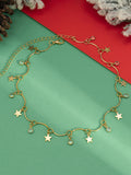 Christmas Style Velvet Star Sweet Necklace